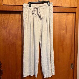 Lulus Wide Leg Linen Pants